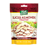 Fresh Gourmet  sliced almonds salad topping, unsalted, toasted Full-Size Picture